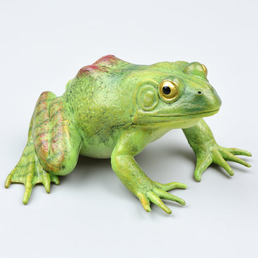 Green Frog Decorative Figurine