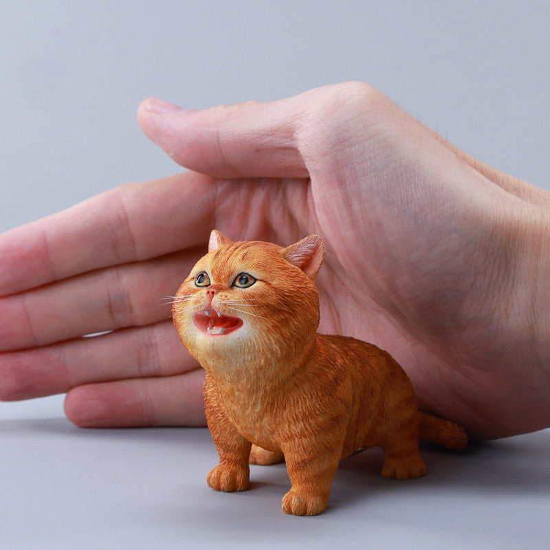 Adorable Wawa Cat Figurine Trendy Office Desk Decor Gift