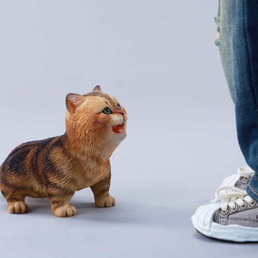 Adorable Wawa Cat Figurine Trendy Office Desk Decor Gift