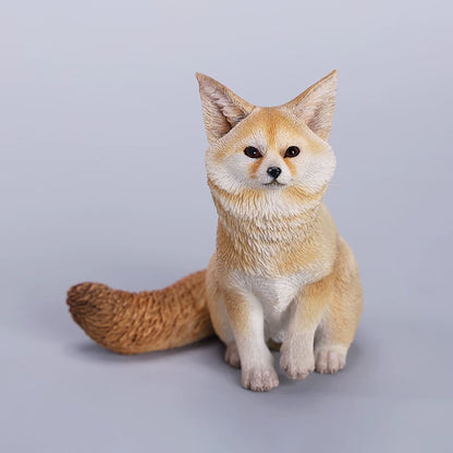 Adorable Fox Figurine Trendy Desk Ornament Gift for Animal Lovers