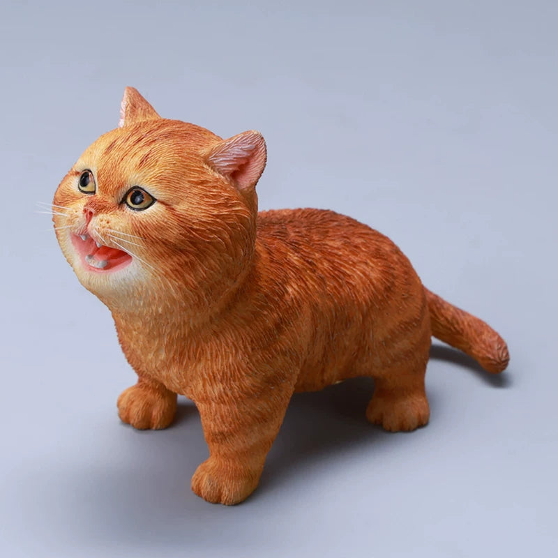 Adorable Wawa Cat Figurine Trendy Office Desk Decor Gift