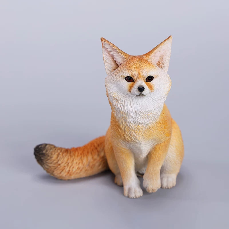 Adorable Fox Figurine Trendy Desk Ornament Gift for Animal Lovers
